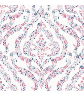 2901-25400 - Perennial Wallpaper by A Street-Featherton Floral Damask