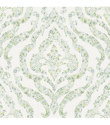 2901-25404 - Perennial Wallpaper by A Street-Featherton Floral Damask