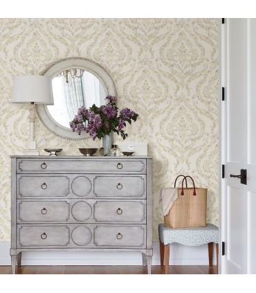 2901-25401 - Perennial Wallpaper by A Street-Featherton Floral Damask