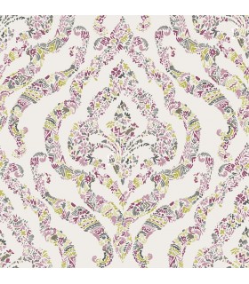 2901-25402 - Perennial Wallpaper by A Street-Featherton Floral Damask