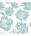 2901-25418 - Perennial Wallpaper by A Street-Folia Floral