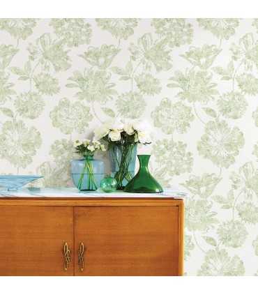 2901-25419 - Perennial Wallpaper by A Street-Folia Floral