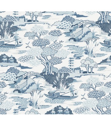 2901-87507 - Perennial Wallpaper by A Street-Joy De Vie Toile