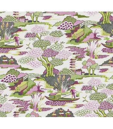 2901-87506 - Perennial Wallpaper by A Street-Joy De Vie Toile