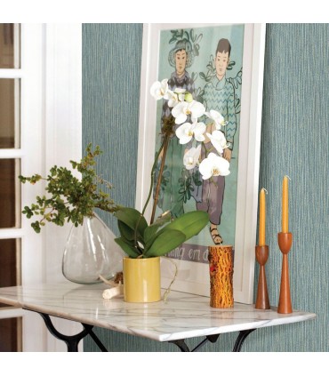 2901-25420 - Perennial Wallpaper by A Street-Raffia Thames Faux Grasscloth