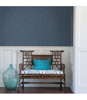 2901-25423 - Perennial Wallpaper by A Street-Raffia Thames Faux Grasscloth