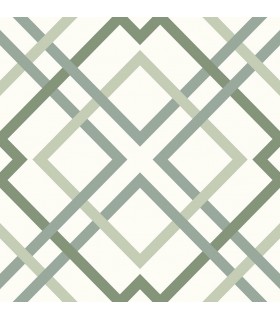 2901-25437 - Perennial Wallpaper by A Street-Saltire Emile Lattice