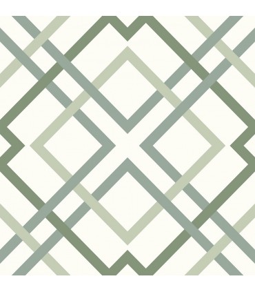 2901-25437 - Perennial Wallpaper by A Street-Saltire Emile Lattice