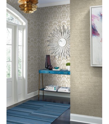 CY1556 - Conservatory Wallpaper by York-Papyrus Weave