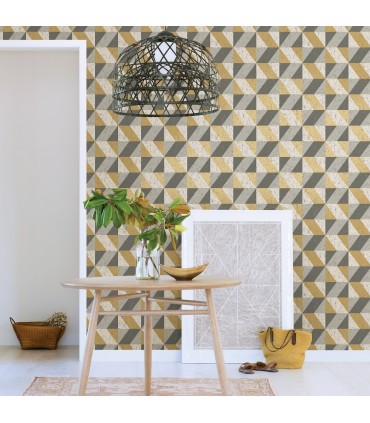 2908-25311 - Alchemy Wallpaper by A Street-Concrete Geometric