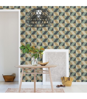 2908-25310 - Alchemy Wallpaper by A Street-Concrete Geometric