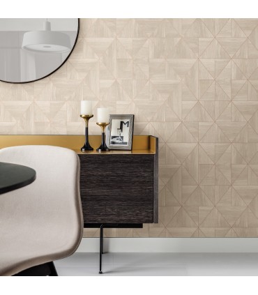 2908-25324 - Alchemy Wallpaper by A Street-Cheverny Geometric Wood