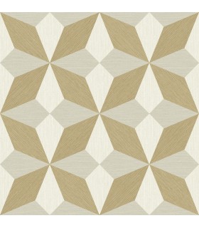 2908-25302 - Alchemy Wallpaper by A Street-Valiant Faux Grasscloth Geometric
