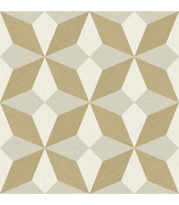 2908-25302 - Alchemy Wallpaper by A Street-Valiant Faux Grasscloth Geometric