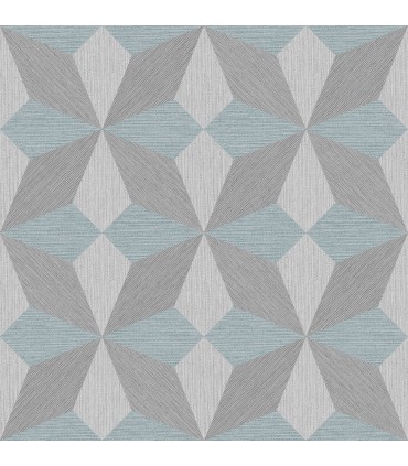 2908-25304 - Alchemy Wallpaper by A Street-Valiant Faux Grasscloth Geometric