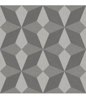 2908-25300 - Alchemy Wallpaper by A Street-Valiant Faux Grasscloth Geometric