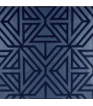 2902-87333 - Theory Wallpaper by A Street-Helios Geometric Flocked