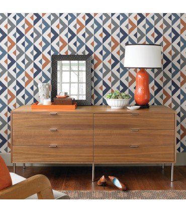 2902-25542 - Theory Wallpaper by A Street-Seesaw Geometric