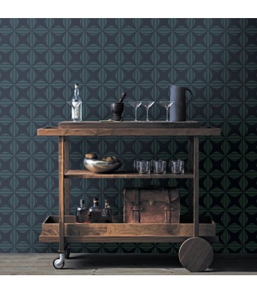 2902-25508 - Theory Wallpaper by A Street-Telestar Geometric