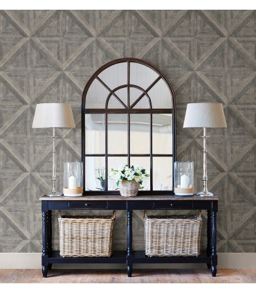 2922-24018-Trilogy Wallpaper by A Street-Angeline Geometric Wood