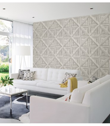 2922-24017-Trilogy Wallpaper by A Street-Angeline Geometric Wood