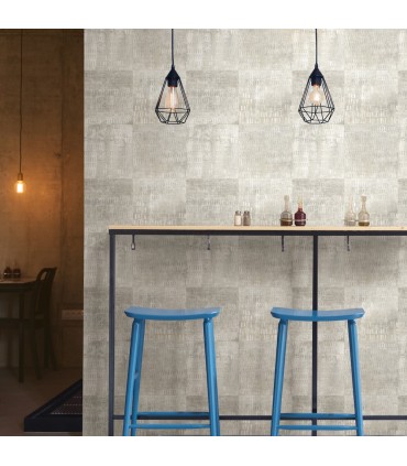 2922-25382-Trilogy Wallpaper by A Street-Conundrum Faux Metal