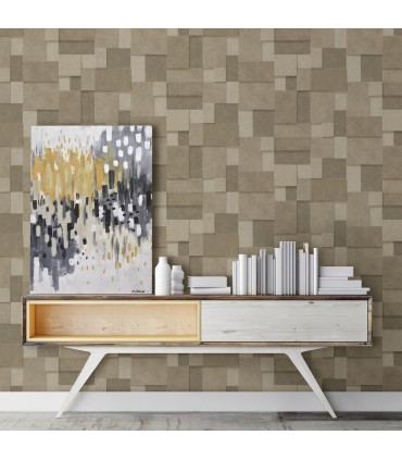 2922-25352-Trilogy Wallpaper by A Street-Gampers Metallic Squares