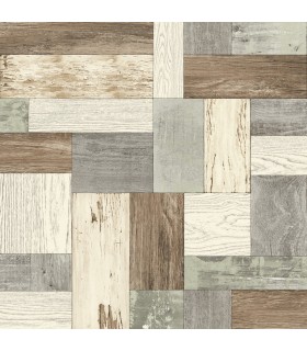 2922-25385 - Trilogy Wallpaper by A Street-Keaton Distressed Wood