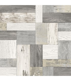 2922-25383 - Trilogy Wallpaper by A Street-Keaton Distressed Wood