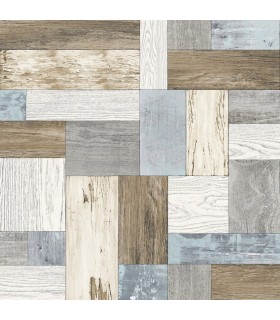 2922-25384 - Trilogy Wallpaper by A Street-Keaton Distressed Wood