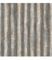 2922-22333 - Trilogy Wallpaper by A Street-Kirkland Corrugated Metal