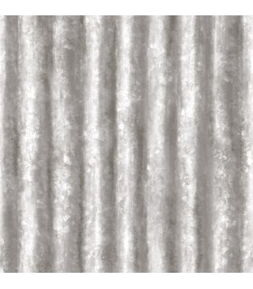 2922-22336 - Trilogy Wallpaper by A Street-Kirkland Corrugated Metal