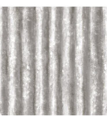 2922-22336 - Trilogy Wallpaper by A Street-Kirkland Corrugated Metal