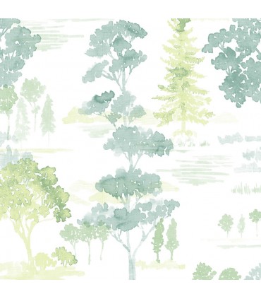 FW36832 - Fresh Watercolors Wallpaper by Norwall