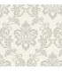 2765-BW40108 - GeoTex Wallpaper by Kenneth James-Adela Twill Damask