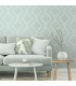 2765-BW40502 - GeoTex Wallpaper by Kenneth James-Malo Sisal Ogee