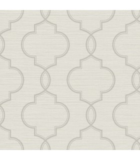 2765-BW40508 - GeoTex Wallpaper by Kenneth James-Malo Sisal Ogee