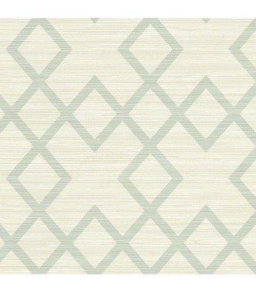 2765-BW40404 - GeoTex Wallpaper by Kenneth James-Vana Woven Diamond