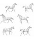 DD128807 -Origin Luxury Wallpaper by Estahome-Burnett Horses