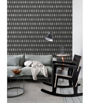 DD128849 -Origin Luxury Wallpaper by Estahome-Greenhouse Leaves