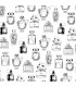 DD138855 -Origin Luxury Wallpaper by Estahome-Chita Perfume Bottles