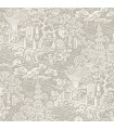 AF6574 - Tea Garden Wallpaper by Ronald Redding-Chinoiserie