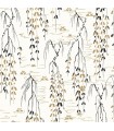 AF6581 - Tea Garden Wallpaper by Ronald Redding-Willow Branches