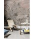 AF6597M - Tea Garden Wallpaper by Ronald Redding-Misty Mountain Mural