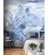 AF6598M - Tea Garden Wallpaper by Ronald Redding-Misty Mountain Mural