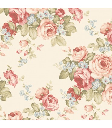 AB27614 - Flourish Wallpaper by Norwall-Floral
