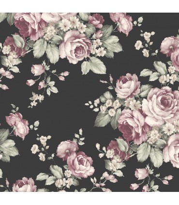 AF37700 - Flourish Wallpaper by Norwall-Floral