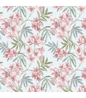 AF37725 - Flourish Wallpaper by Norwall-Floral