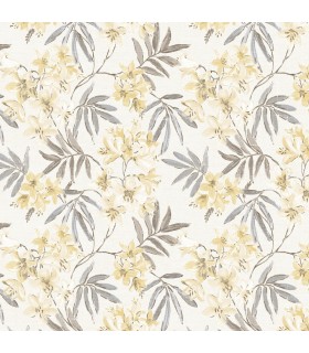 AF37726 - Flourish Wallpaper by Norwall-Floral