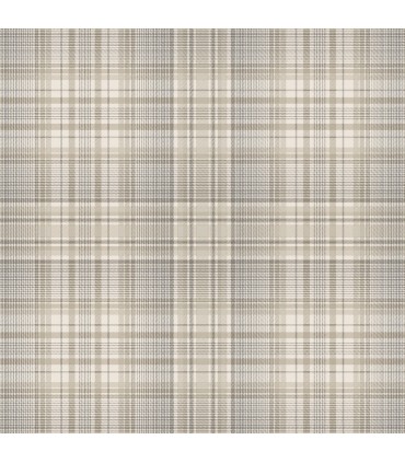 AF37721 - Flourish Wallpaper by Norwall-Plaid